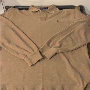 Polo mens longsleeve polo-type shirt